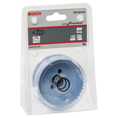 Bosch - Special Serisi Metal Ve Inox Malzemeler için Delik Açma Testeresi (Panç) 70 mm