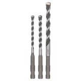 Bosch - SDS-Quick, Uneo için Çok Amaçlı Matkap Ucu SETİ 5-6-8 mm