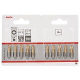 Bosch - Max Grip Serisi Vidalama Ucu PZ 2*25 mm 10'lu