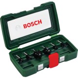 Bosch - 6 Parça Freze Seti 8 mm Şaftlı