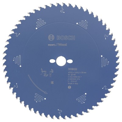 Bosch - Expert Serisi Ahşap için Daire Testere Bıçağı 355*30 mm 60 Diş