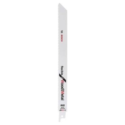 Bosch - Flexible Serisi Ahşap Ve Metal için Panter Testere Bıçağı S 1122 HF - 100'lü