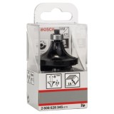 Bosch - Standard Seri Ahşap İçin Çift Oluklu, Sert Metal Bilya Yataklı Yuvarlama Frezesi 8*15*66 mm