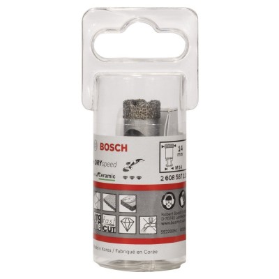 Bosch - Best Serisi, Taşlama İçin Seramik Kuru Elmas Delici 14*30 mm