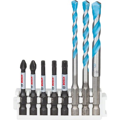 Bosch - Impact Control Serisi HEX-9 MC/Power Bit Karışık 8'li Set