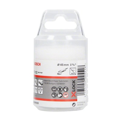 Bosch - X-LOCK - Best Serisi, Taşlama İçin Seramik Kuru Elmas Delici 45*35 mm