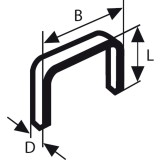 Bosch - Zımba Teli Tip 53 11,4*0,74*10 mm
