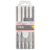 Bosch - SDS plus-5X Serisi Kırıcı Delici Matkap Ucu 5 Parça Set (6,6,8,8,10 x 160 mm)