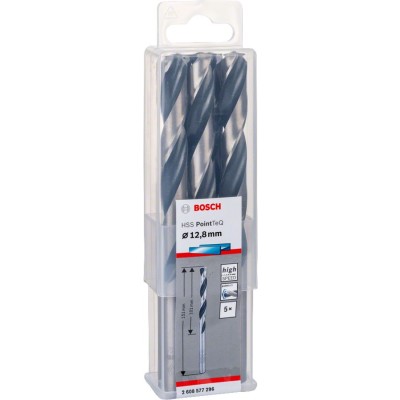 Bosch - HSS-PointeQ Metal Matkap Ucu 12,8 mm 5'li