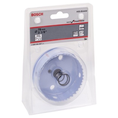 Bosch - Special Serisi Metal Ve Inox Malzemeler için Delik Açma Testeresi (Panç) 79 mm