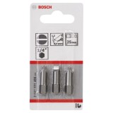 Bosch - Extra Hard Serisi S1,2x6,5*25 mm 3'lü