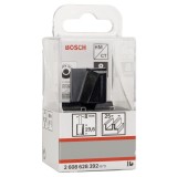 Bosch - Standard Seri Ahşap İçin Çift Oluklu, Sert Metal Düz Freze Ucu 8*25*51mm