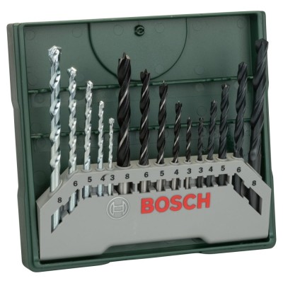 Bosch - X-Line 15 Parça Karışık Matkap Ucu Seti