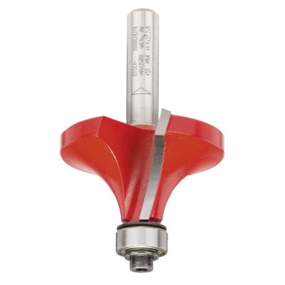 Bosch - Expert Serisi Ahşap İçin Çift Oluklu, Sert Metal Bilye Yataklı Yuvarlama Frezesi 8*15,90*64mm