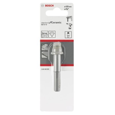 Bosch - Standard Seri, Matkap İçin Seramik Kuru Elmas Delici 10*33 mm