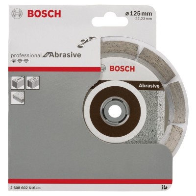 Bosch - Standard Seri Aşındırıcı Malzemeler İçin Elmas Kesme Diski 125 mm