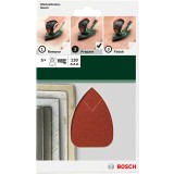 Bosch - Multi Zımpara Kağıdı 5'li, 95 x 135 mm 120 Kum 4 Delik