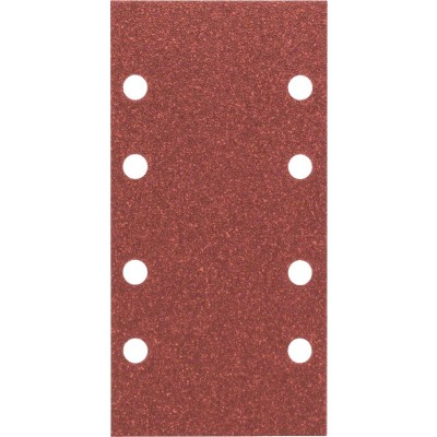 Bosch - Titreşimli Zımpara Kağıdı 10'lu, 93 x 185 mm 80 Kum 8 Delik