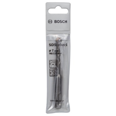 Bosch - Plus-1 Serisi, SDS-plus Kırıcı Delici Matkap Ucu 7*110 mm