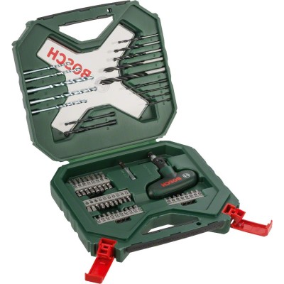 Bosch - X-Line 54 Parça Cırcır El Tornavidalı Karışık Aksesuar Seti