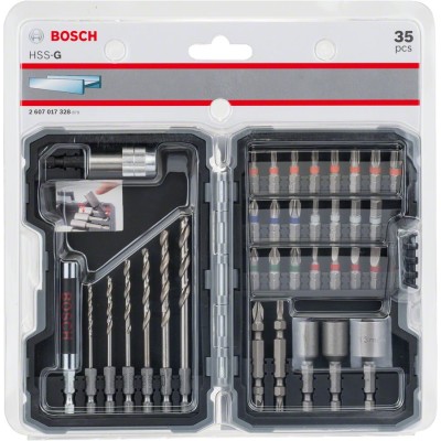 Bosch - Profesyonel 35 Parça Metal için Delme ve Vidalama Seti