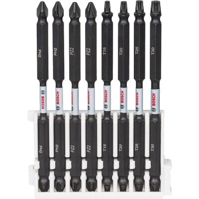 Bosch - Impact Control Serisi Çift Taraflı Vidalama Ucu 8'li Set *110mm