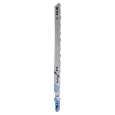 Bosch - Kırılmaya Karşı Dayanıklı Seri Metal İçin T 318 AF Dekupaj Testeresi Bıçağı - 5'Li Paket