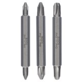 Bosch - Çift Taraflı Vidalama ucu PH1/2/3*60 mm 3'lü