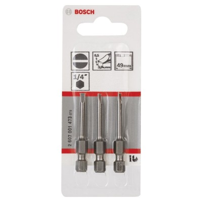 Bosch - Extra Hard Serisi S0,5x3,0*49 mm 3'lü