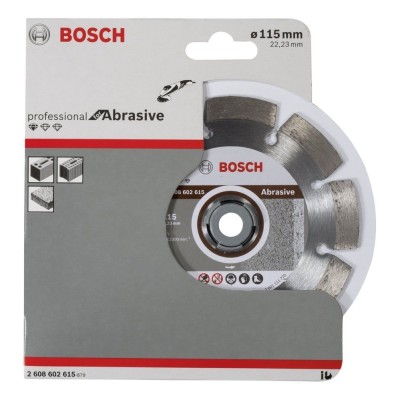 Bosch - Standard Seri Aşındırıcı Malzemeler İçin Elmas Kesme Diski 115 mm