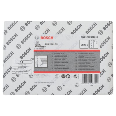 Bosch - GSN 90-21DK Çivi  90mm 2500lü YivliGalv