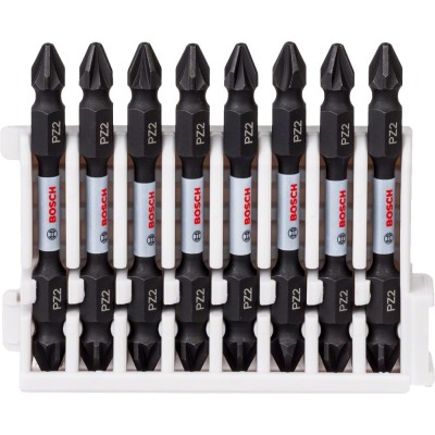 Bosch - Impact Control Serisi Çift Taraflı Vidalama Ucu 8'li PZ2 *65mm