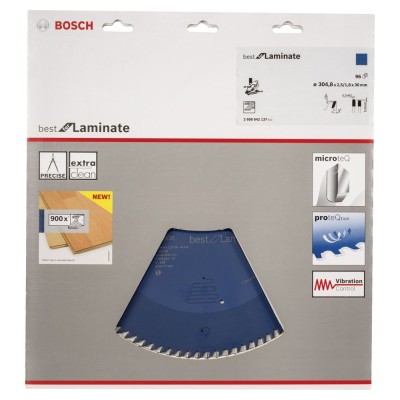 Bosch - Best Serisi Laminant için Daire Testere Bıçağı 305*30 mm 96 Diş