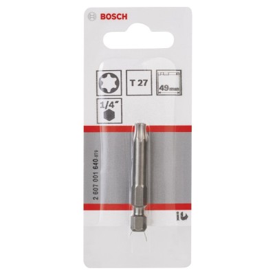 Bosch - Extra Hard Serisi Vidalama Ucu T27*49 mm 1'li