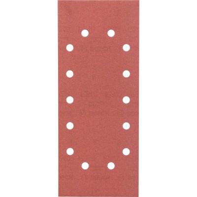 Bosch - Titreşimli Zımpara Kağıdı 10'lu, 115 x 280 mm 240 Kum 14 Delik