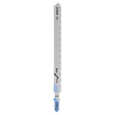 Bosch - Ekonomik Seri Metal İçin T 318 A Dekupaj Testeresi Bıçağı - 100'Lü Paket