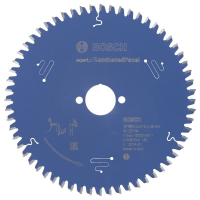Bosch - Expert Serisi Lamine Panel için Daire Testere Bıçağı 190*30 mm 60 Diş