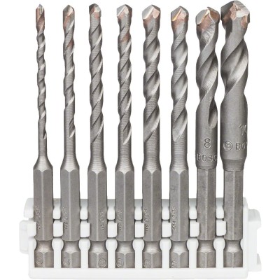 Bosch - HEX-9 Ceramic Altıgen Şaftlı Matkap Ucu 8'li Set - Click