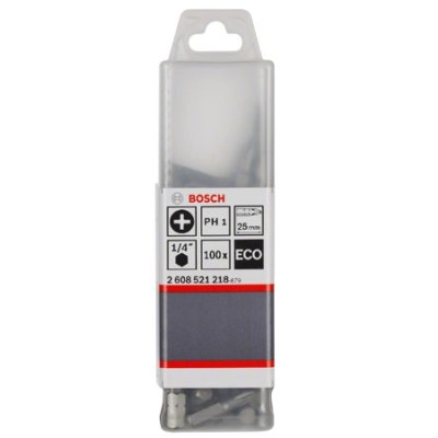 Bosch - Eco PH2 Vidalama Ucu 25mm 100'lü