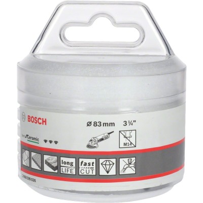 Bosch - X-LOCK - Best Serisi, Taşlama İçin Seramik Kuru Elmas Delici 83*35 mm