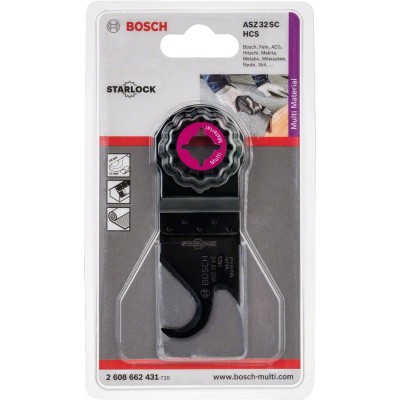 Bosch - Starlock - ASZ 32 SC - HCS Çok Amaçlı Yumuşak Malzemelerde Kesim İçin Testere Bıçağı 1'li