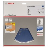 Bosch - Best Serisi Laminant için Daire Testere Bıçağı 254*30 mm 84 Diş