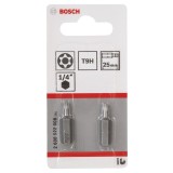 Bosch - Extra Hard Serisi Security-Torx® Vidalama Ucu T9H*25 mm 2'li