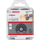 Bosch - Starlock - ACZ 85 EC - HCS Ahşap İçin Segman Testere Bıçağı, Bombeli 10'lu