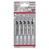 Bosch - Temiz Kesim Serisi Sert Ahşap İçin T 101 AIF Dekupaj Testeresi Bıçağı - 5'Li Paket