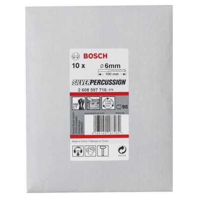 Bosch - cyl-3 Serisi, Beton Matkap Ucu 6*100 mm 10'lu Paket