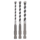 Bosch - SDS-Quick, Uneo için Çok Amaçlı Matkap Ucu SETİ 5,5-6-7 mm