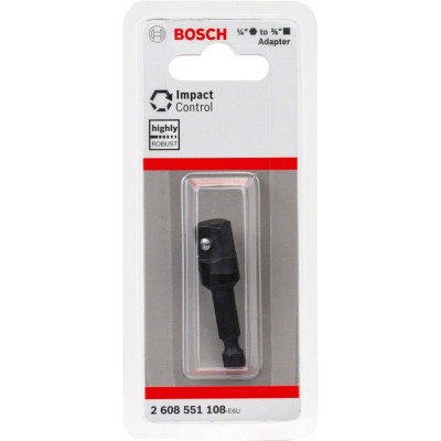 Bosch - 1/4'' Hex 3/8'' Socket Adaptör *50mm