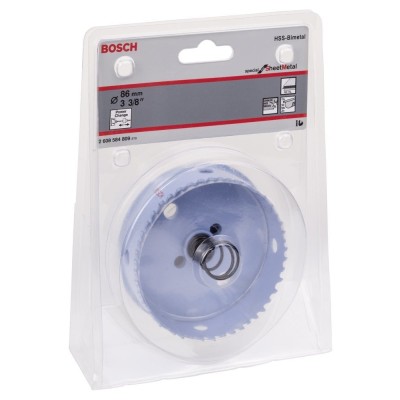 Bosch - Special Serisi Metal Ve Inox Malzemeler için Delik Açma Testeresi (Panç) 86 mm
