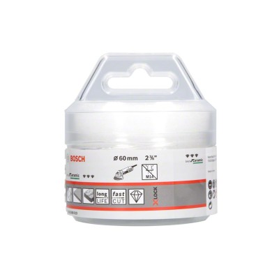 Bosch - X-LOCK - Best Serisi, Taşlama İçin Seramik Kuru Elmas Delici 60*35 mm